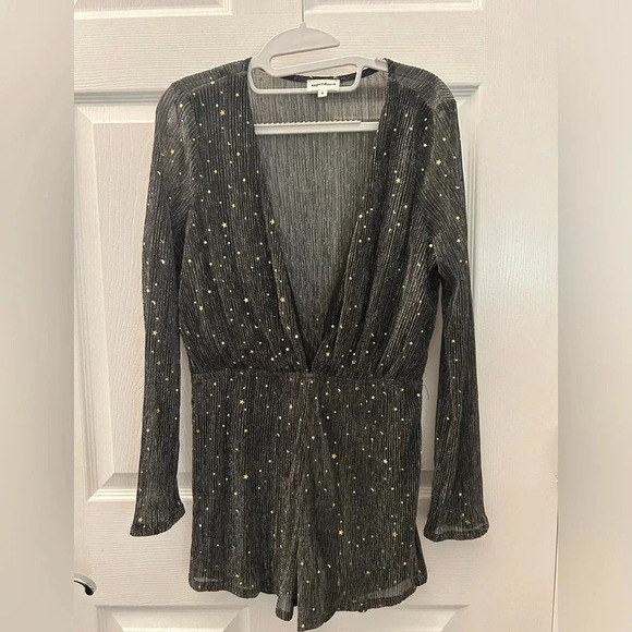 Superdown whitney deep v romper M - Picture 4 of 7